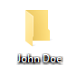 A yellow folder with black text

Description automatically generated